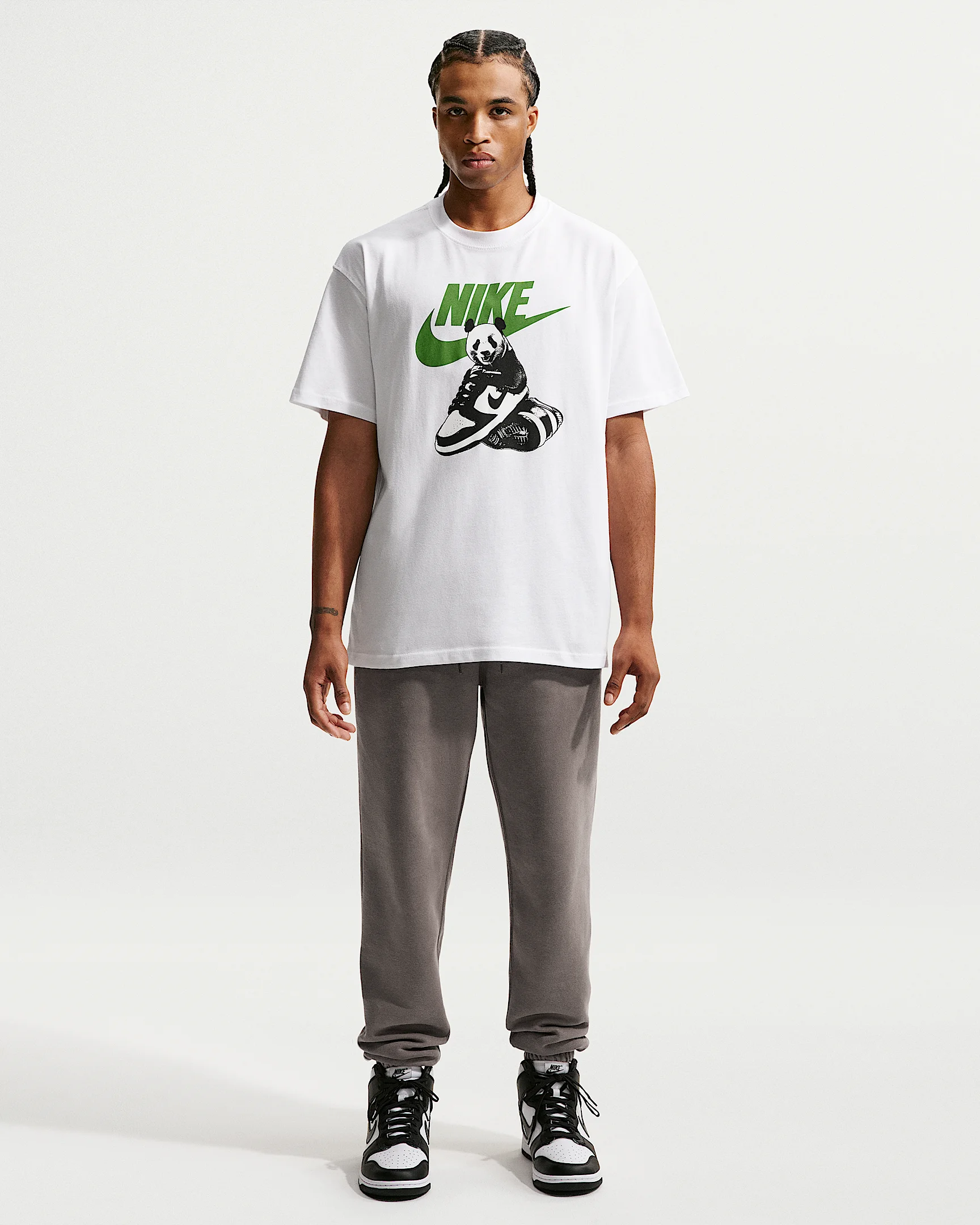 Nike Sportswear Club Men's Washed Cuffed Fleece Pants - 1