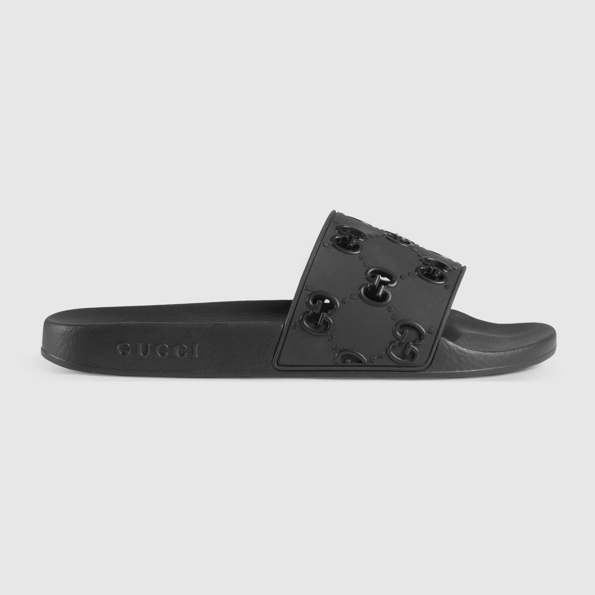 Men's rubber GG slide sandal - 1