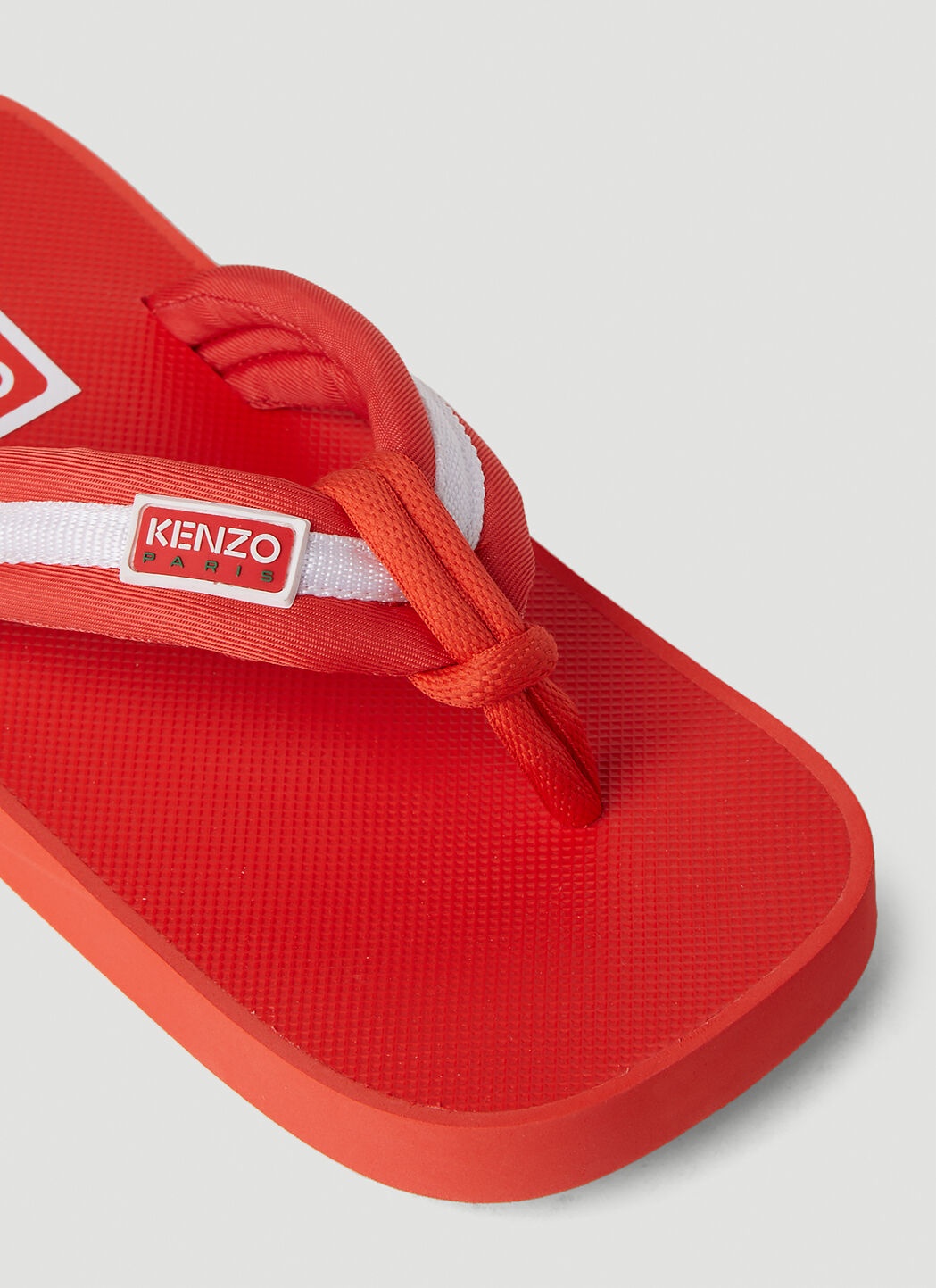 Logo Patch Flip Flops - 6