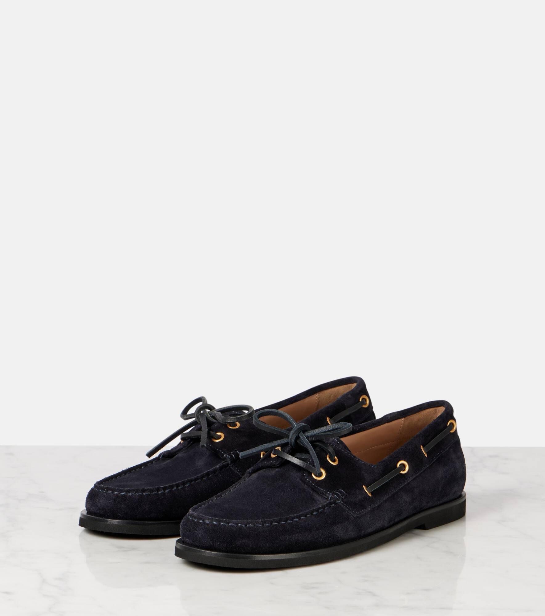 Vandée suede boat shoes - 4