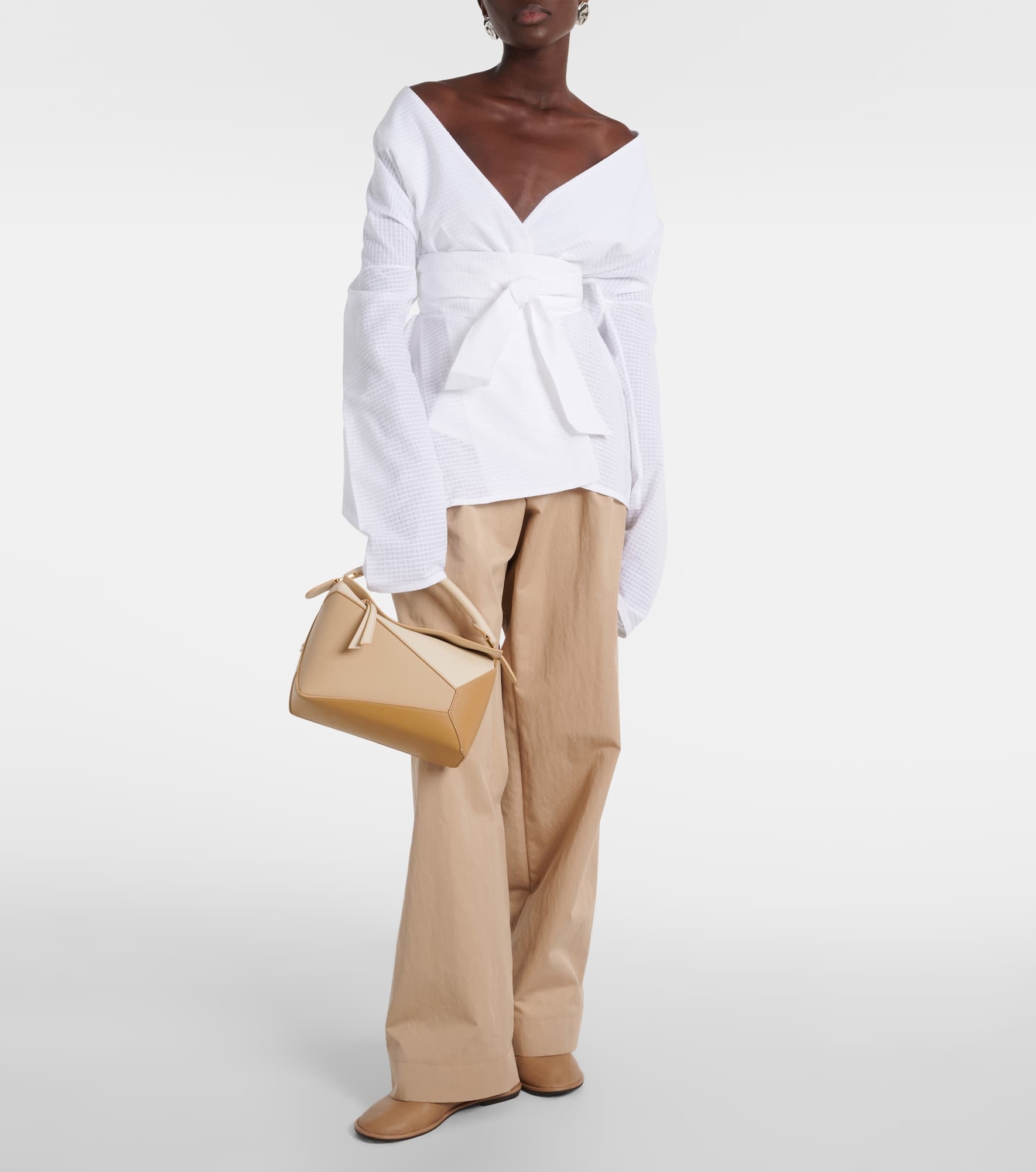 Arya cotton wrap top - 2