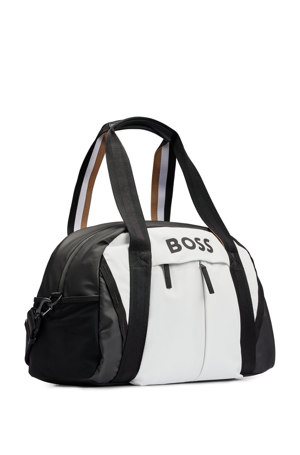 FAUX-LEATHER HOLDALL WITH LOGO DETAILS - 5