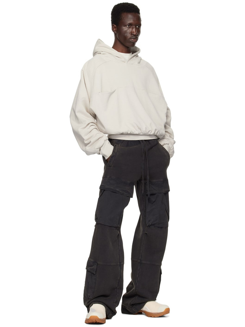 entire studios Gray Double Double Hoodie outlook