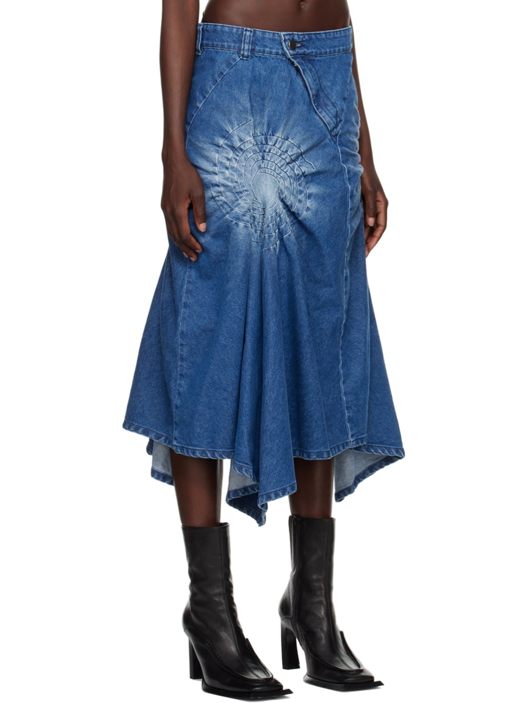 Blue Drift Skirt - 2