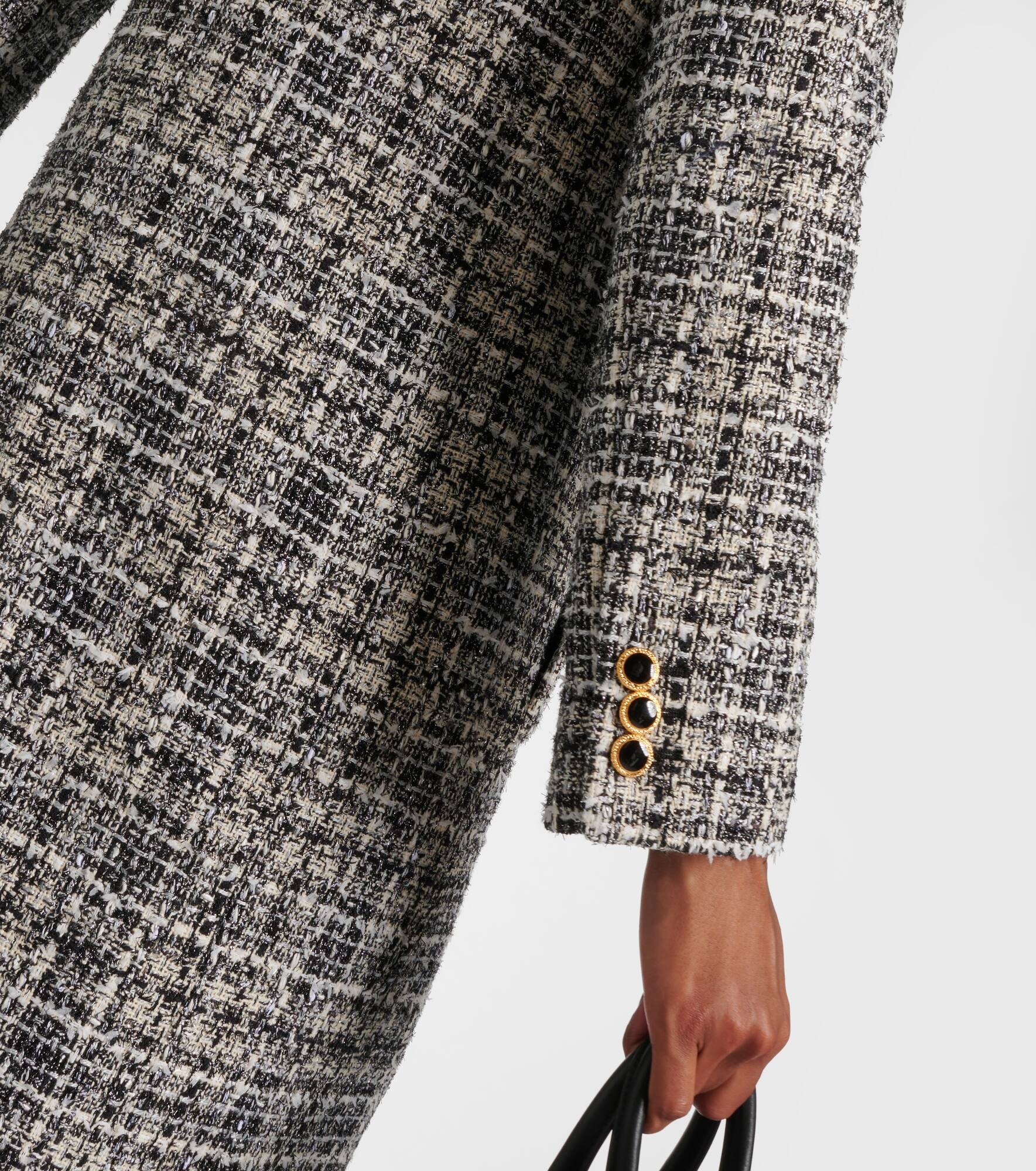 Lurex® tweed coat - 5