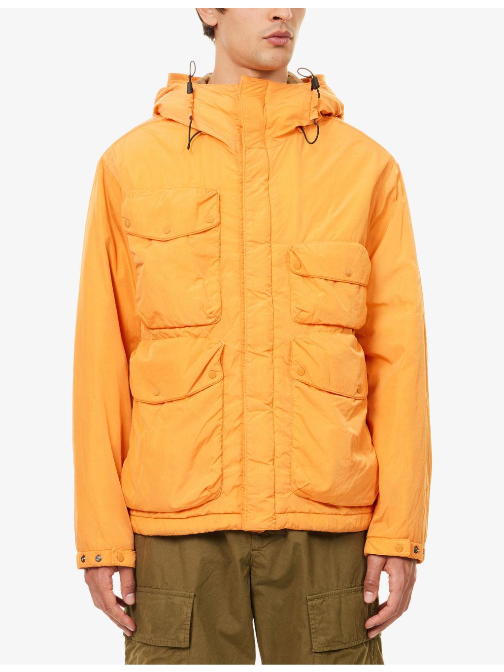 Chrome  Patch-Pocket Waterproof Jacket - 3