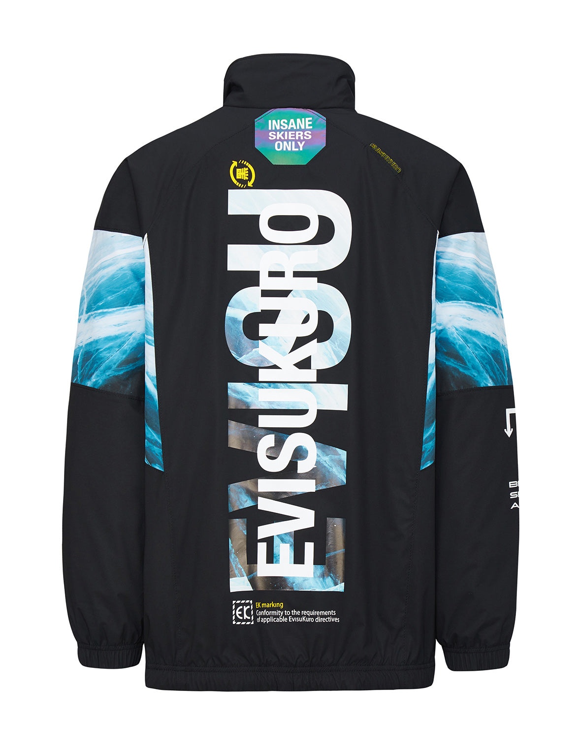 Glacier Logo Print Padded Windbreaker - 8