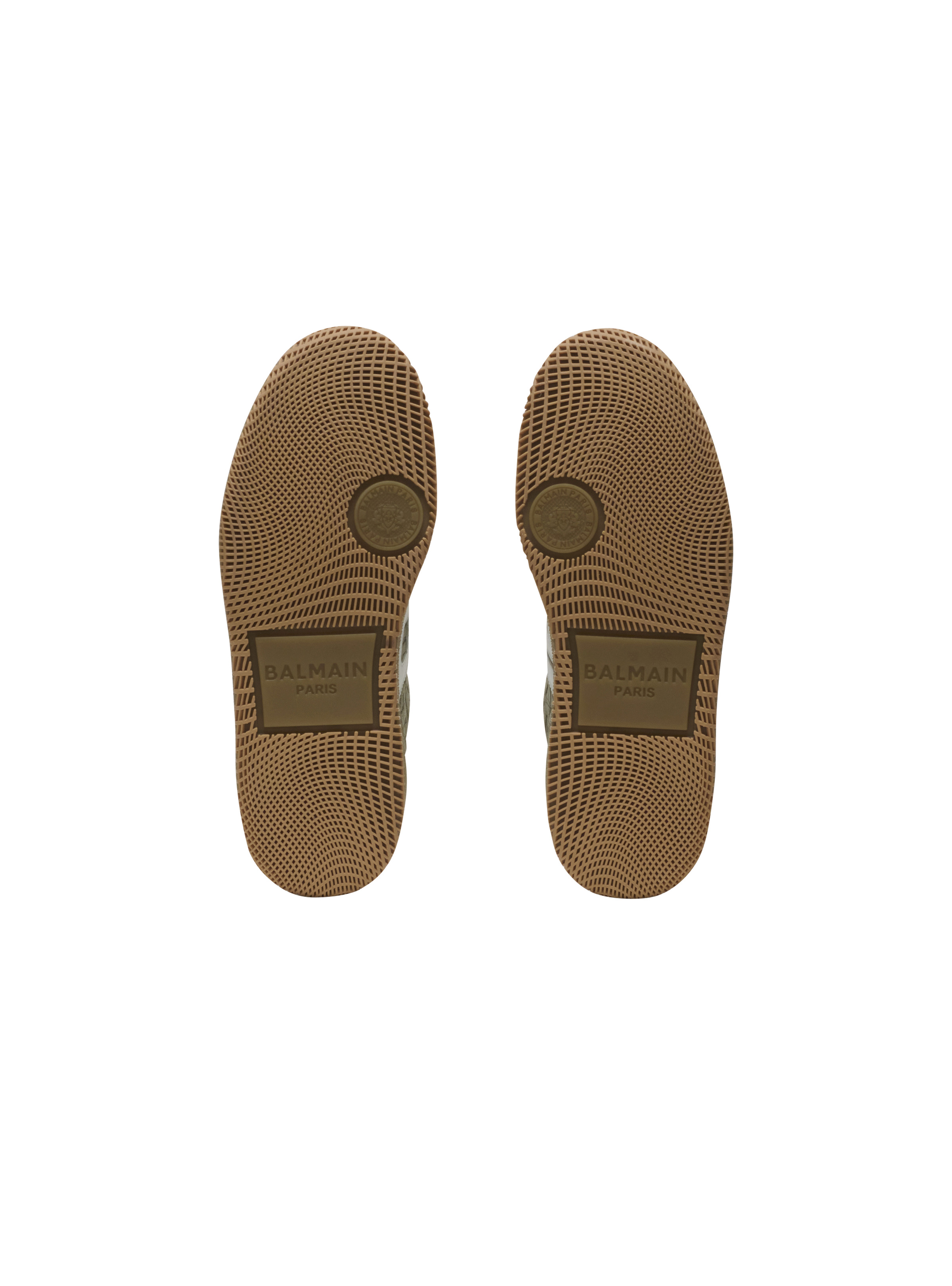 Suede Balmain Swan trainers - 4
