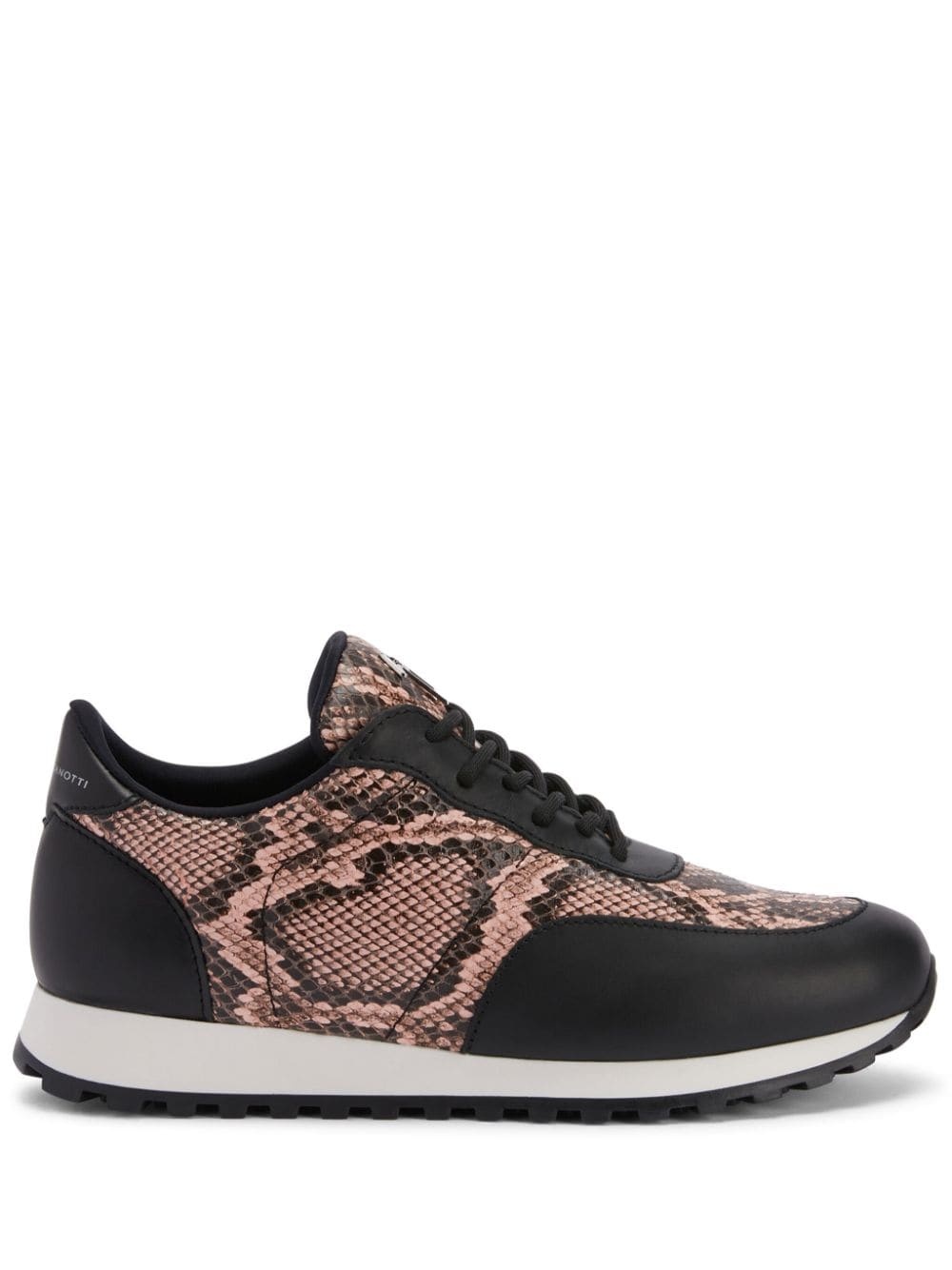 Jimi leather low-top sneakers - 1