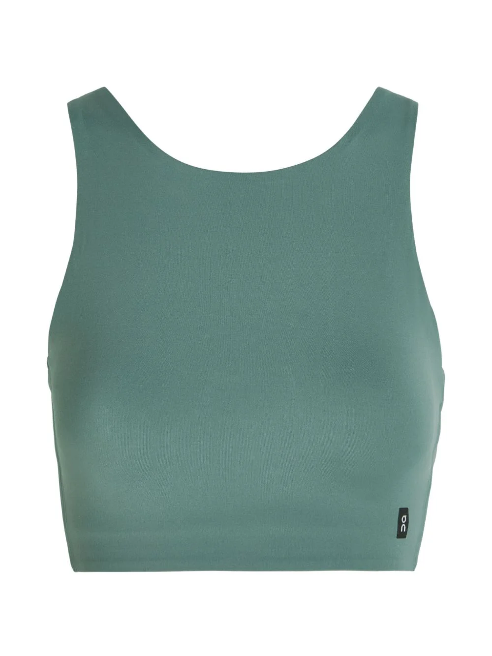 crew-neck sports bra - 1