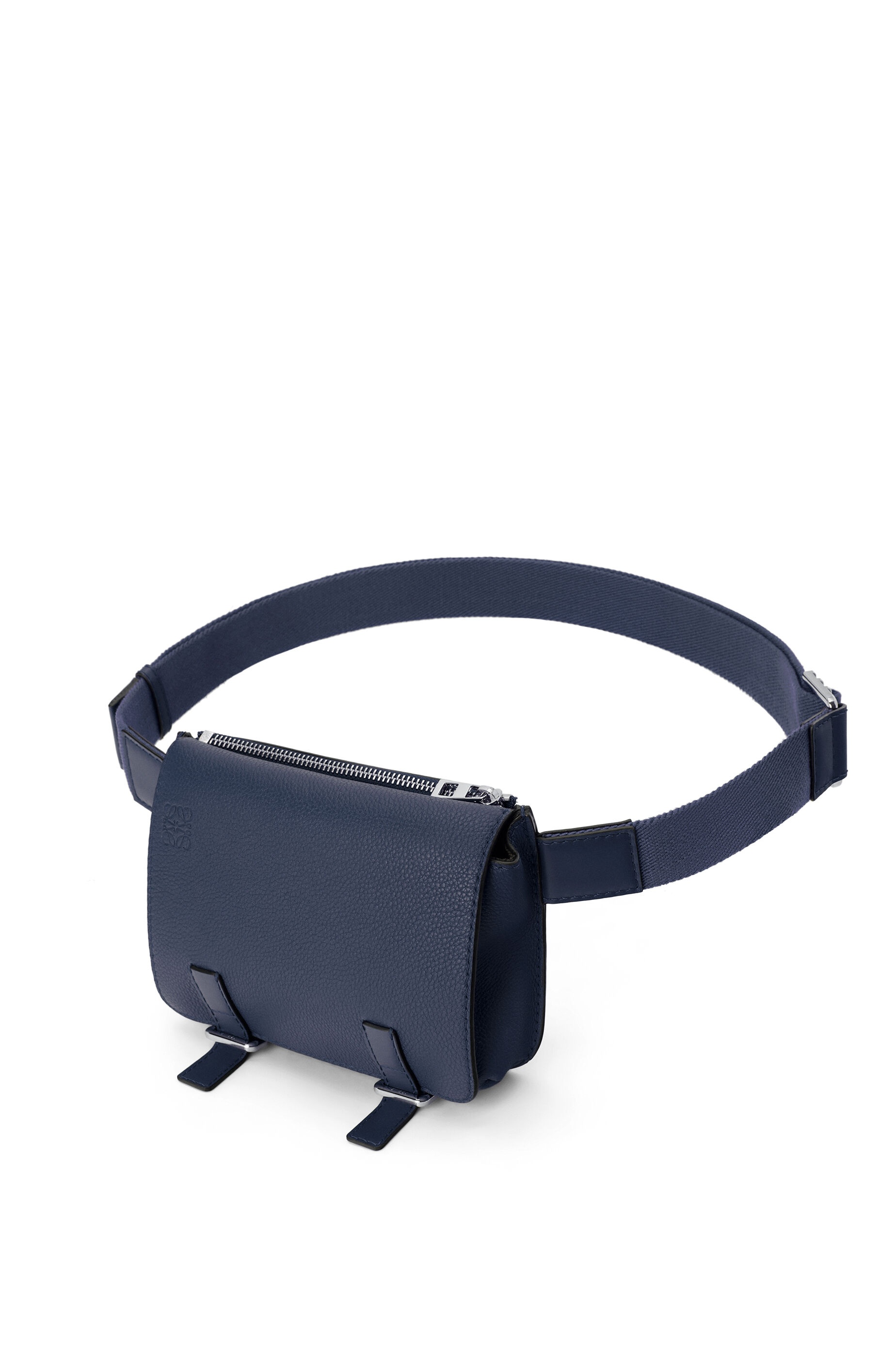 Military bumbag in soft grained calfskin - 4