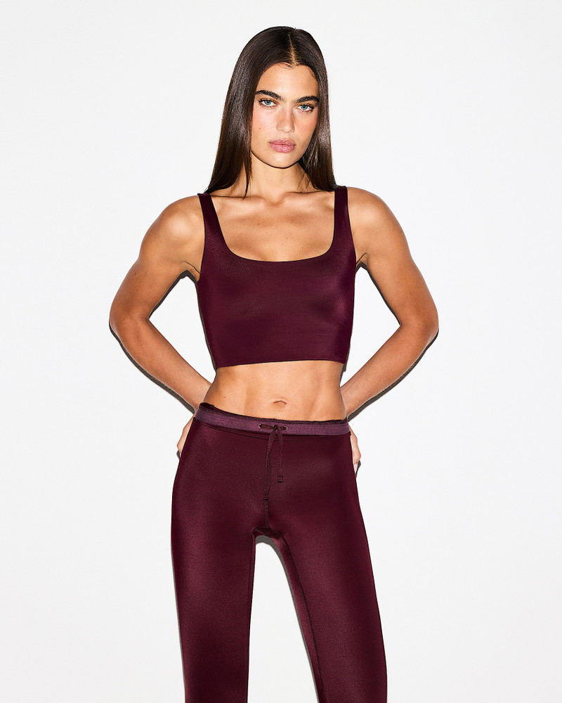 NikeSKIMS Shine Women's Scoop-Neck Bra Top 1