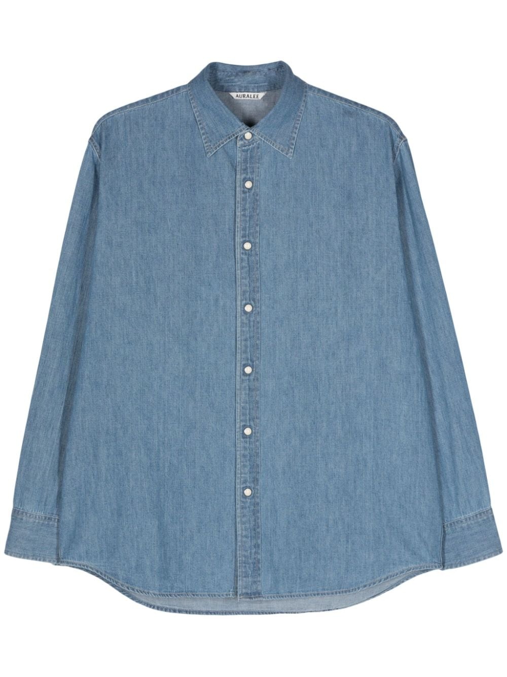 press-stud denim shirt - 1