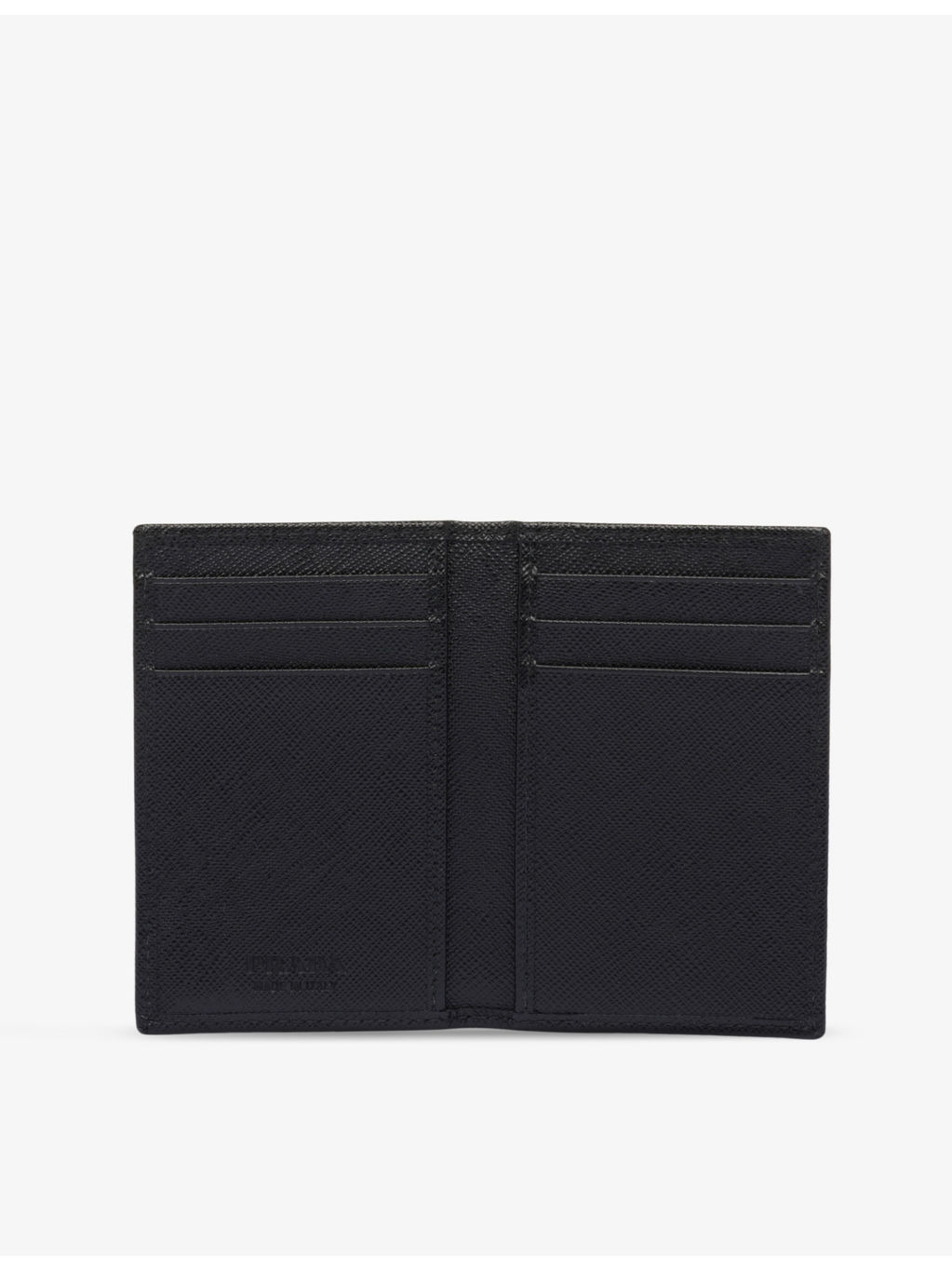 Logo-plaque leather bifold wallet - 4