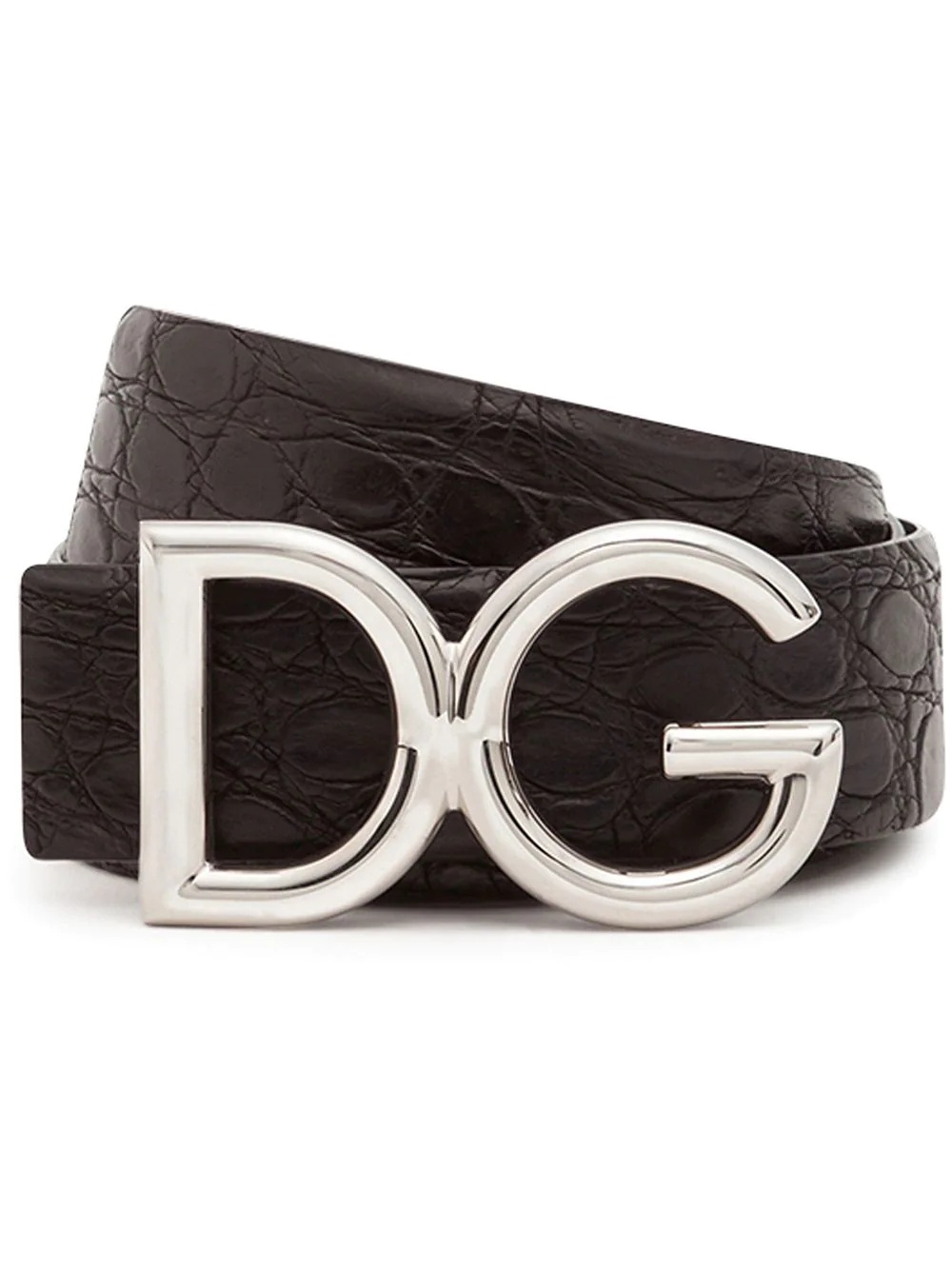 DG logo plaque belt - 1