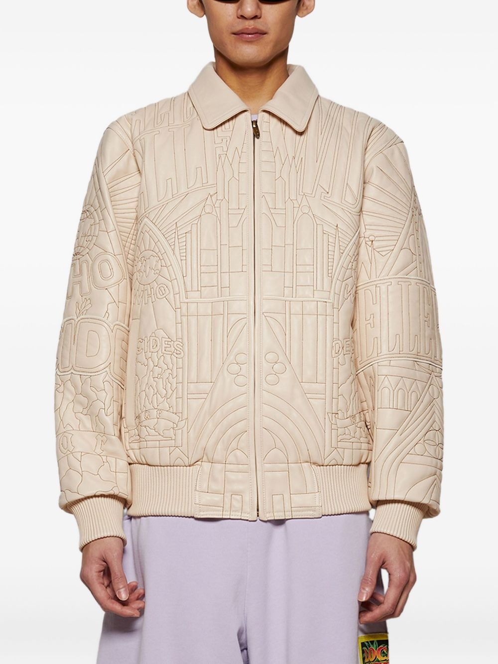 x Pelle Pelle Cathedral quilted bomber jacket - 2
