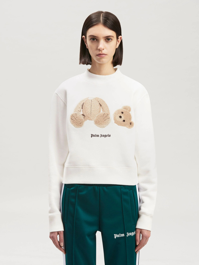 PALM BEAR FITTED CREW SWEATSHIRT 3
