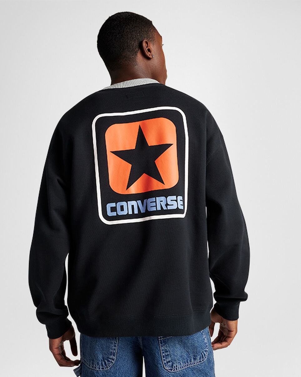 Loose-Fit Ringer Crew Neck - 3