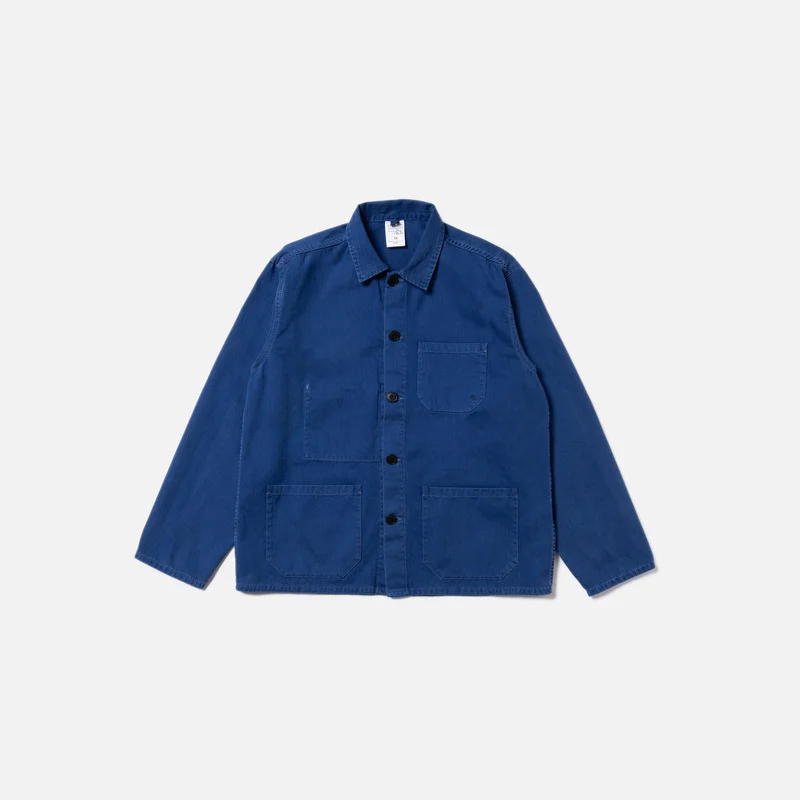 Buddy Herringbone Chore Jacket Blue - 1