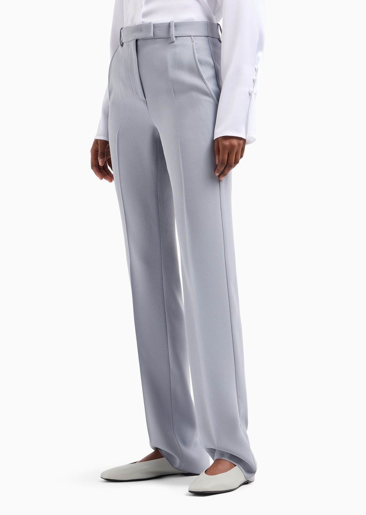 Technical gabardine trousers - 2