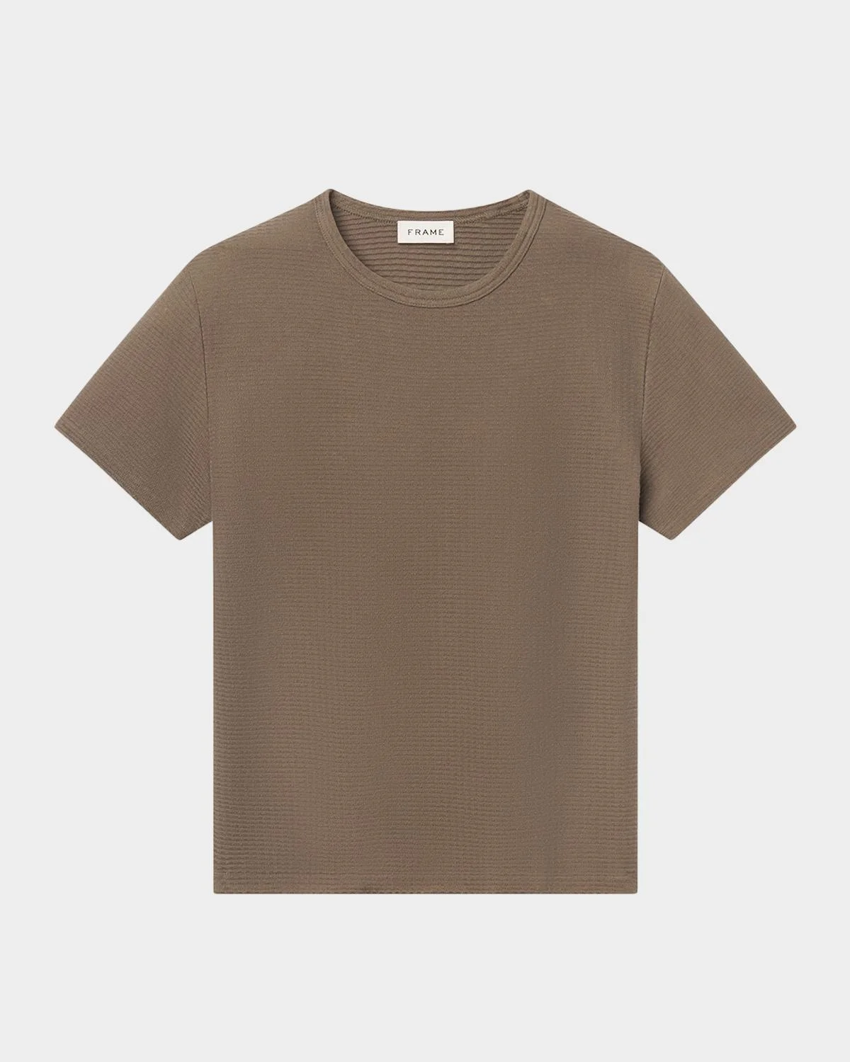 Men's Jacquard Stripe Crewneck T-Shirt - 1