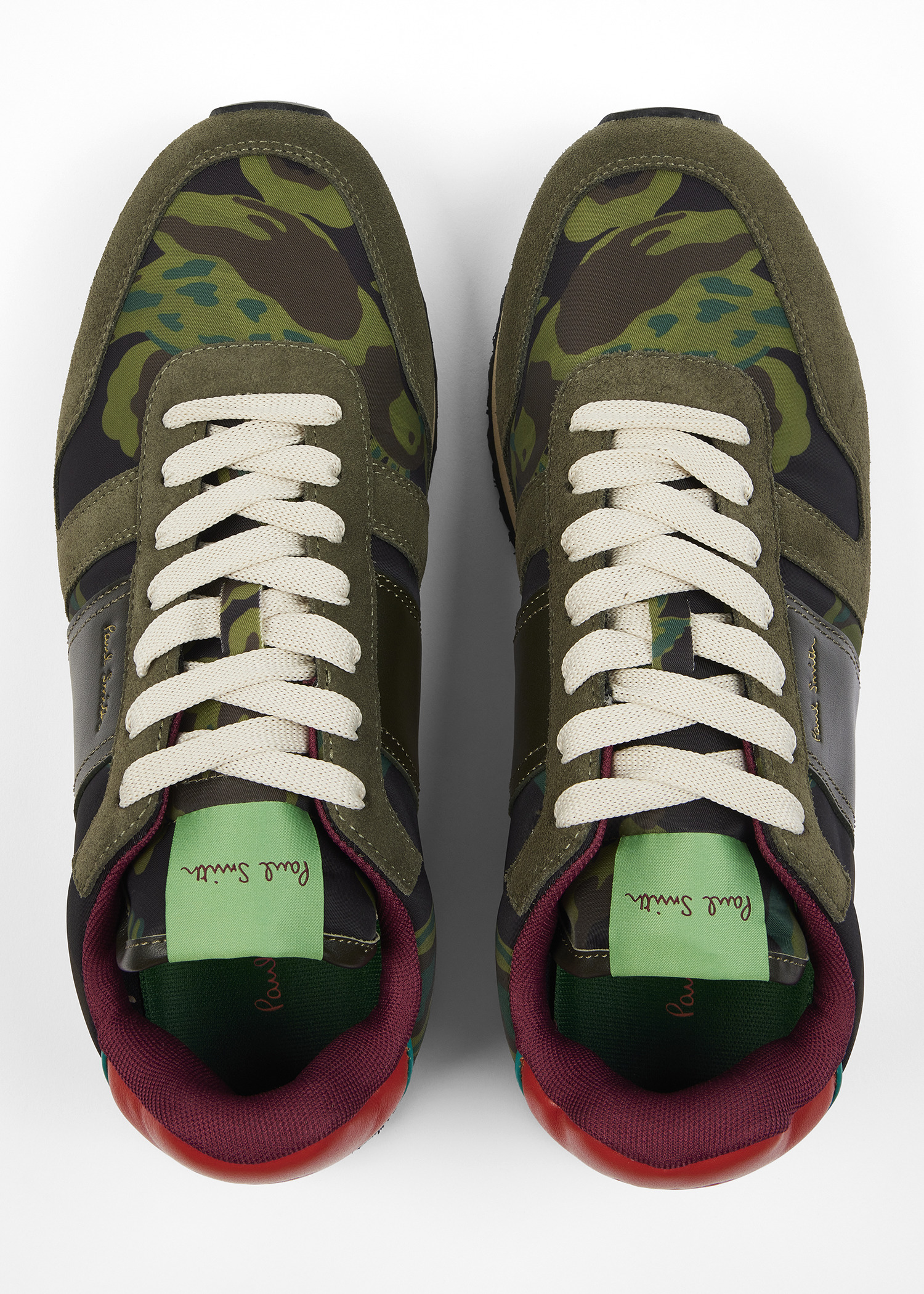 Khaki 'Eighties' Trainers - 2