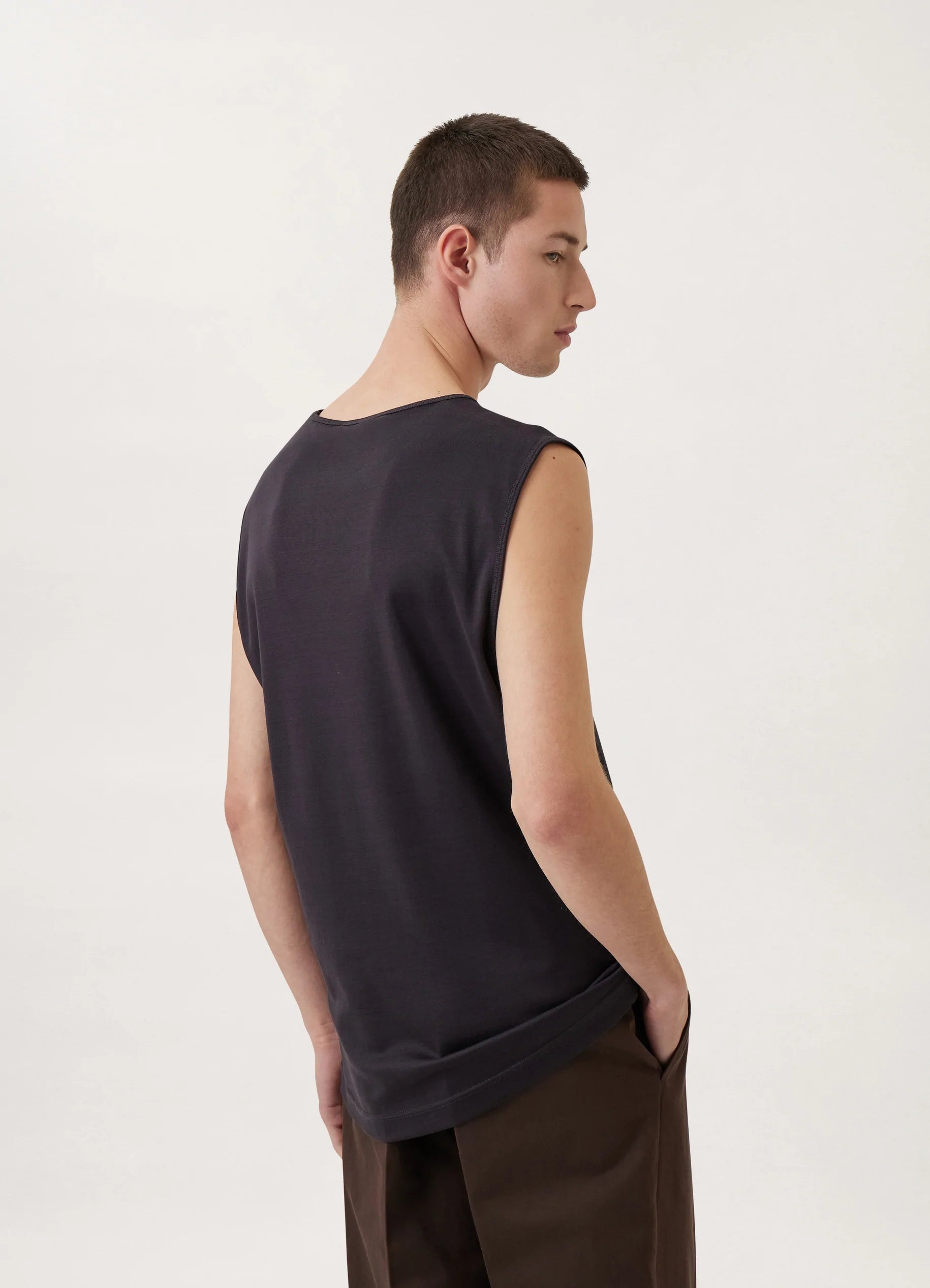 RIBBED TANK TOP
RIB JERSEY - 4