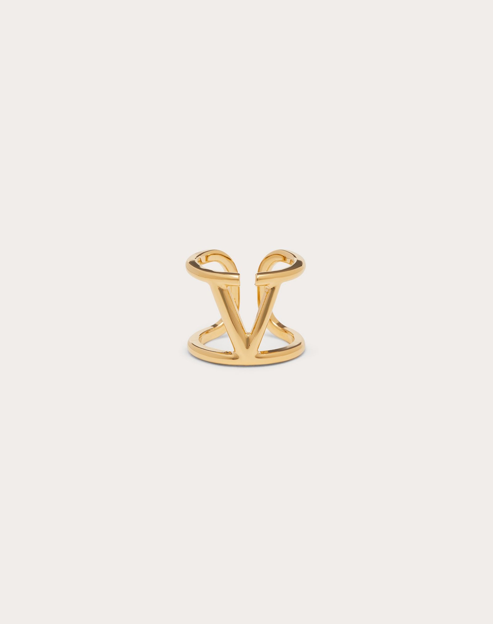 VLogo Signature Metal Ring - 4