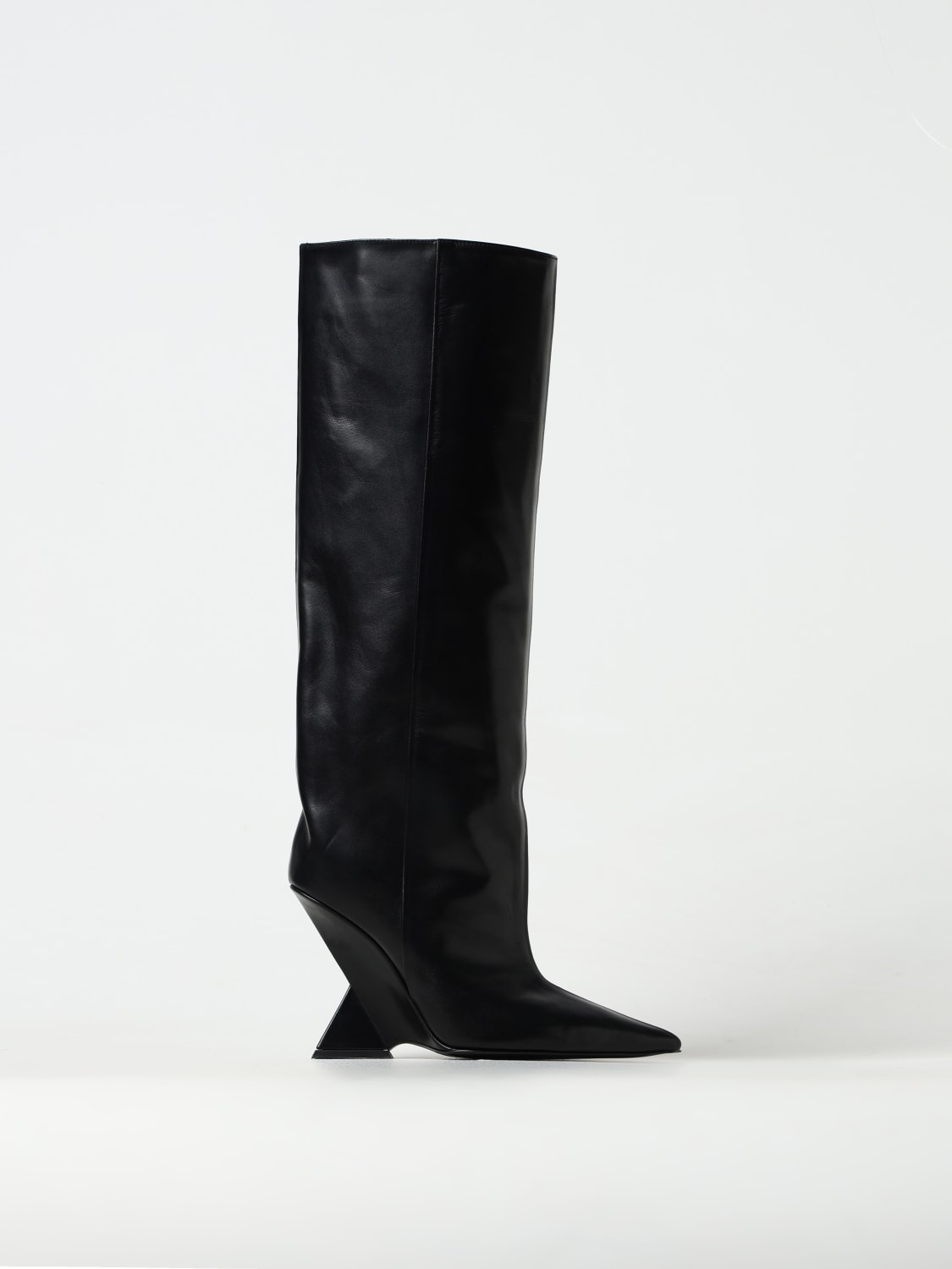 The Attico Cheope boots in leather - 1