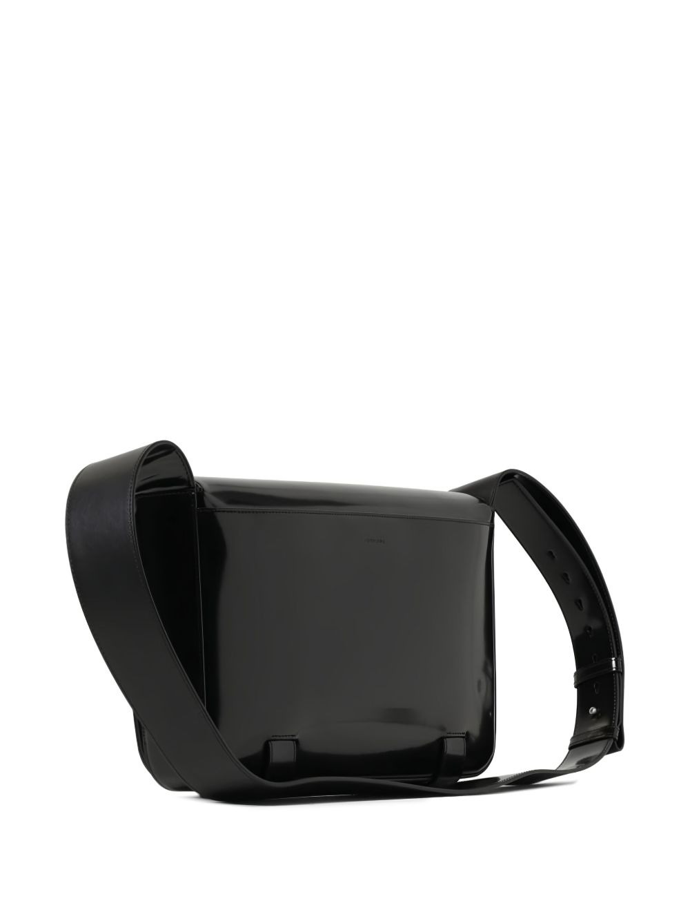 patent-leather clasp shoulder bag - 3