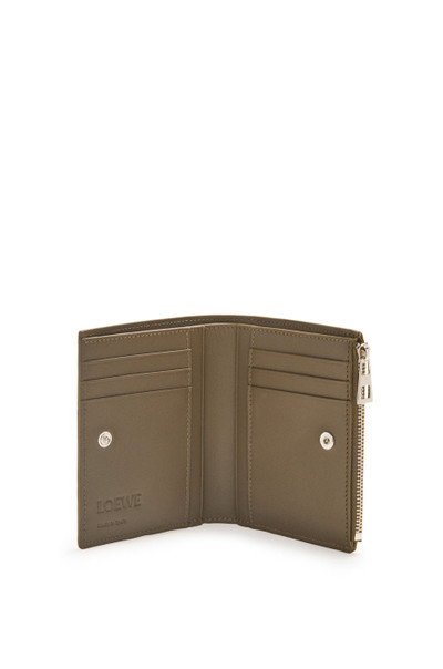 Loewe Slim compact wallet in shiny calfskin outlook