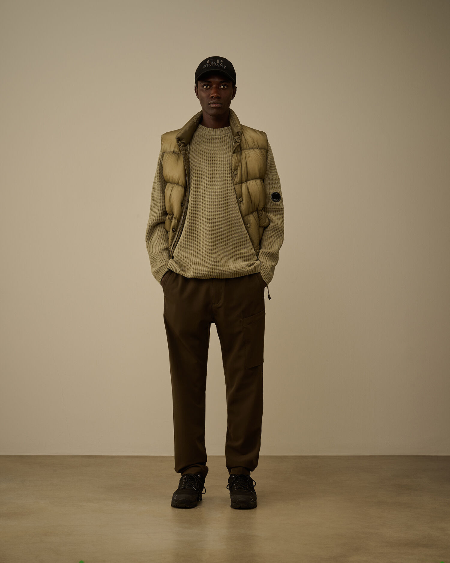 Wool Gabardine Regular Cargo Pants - 2