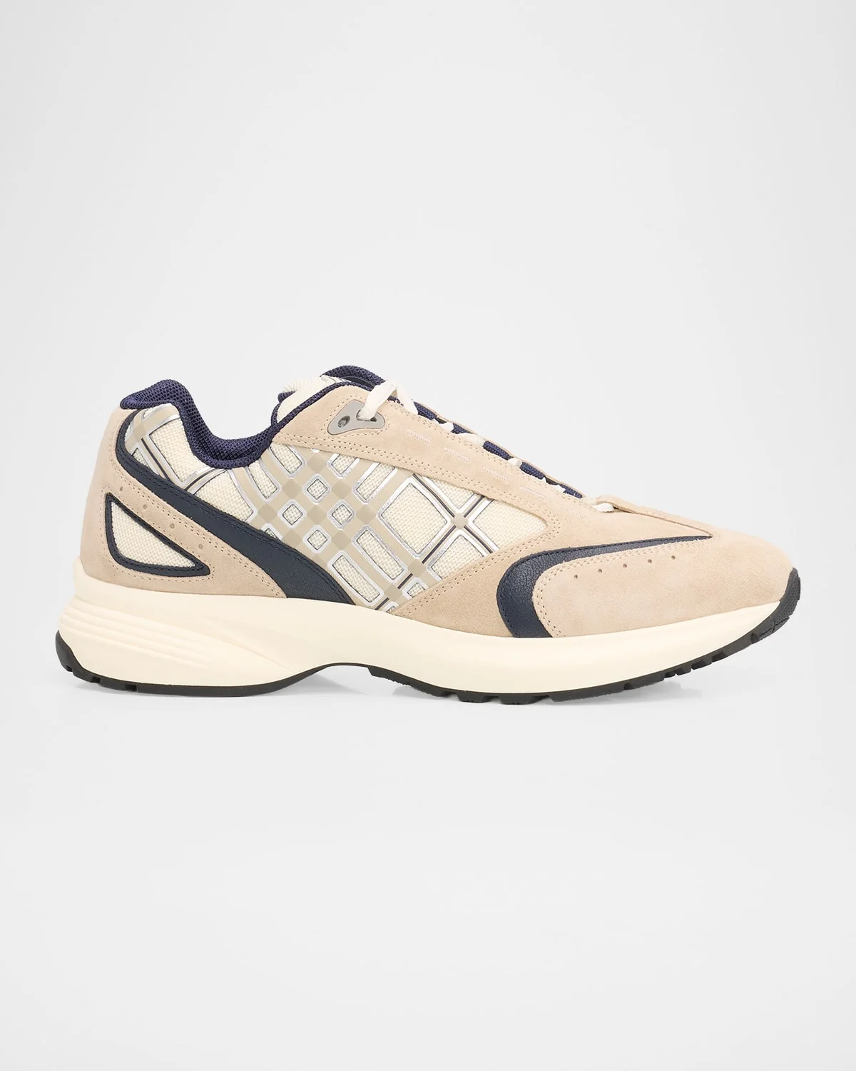 Men's Eclipse Nylon, Suede and Leather Sneakers - 1