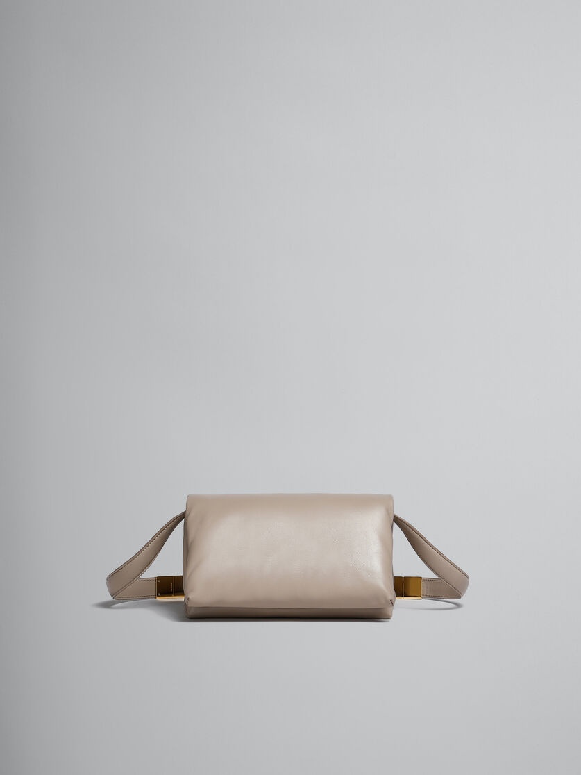 SMALL BEIGE LEATHER PRISMA BAG - 1