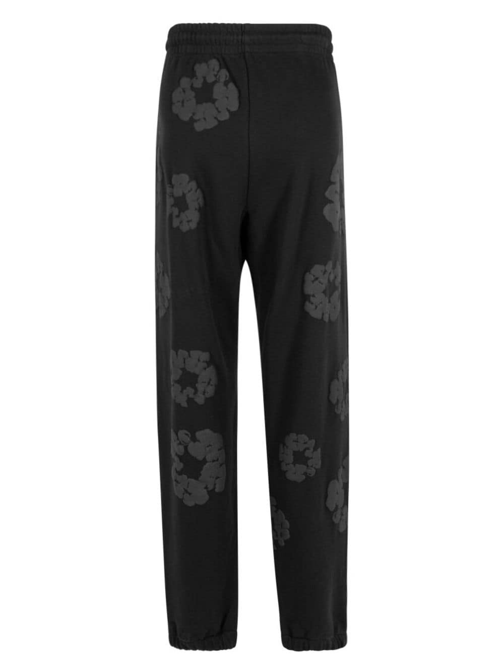 Cotton Wreath-print track pants - 2