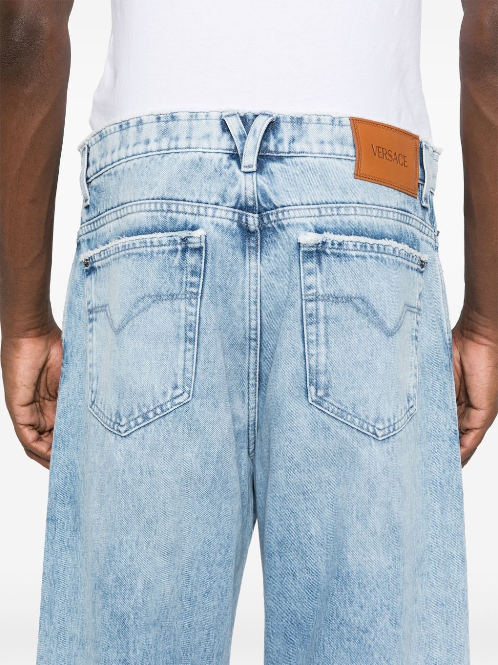 mid-rise straight-leg jeans - 5