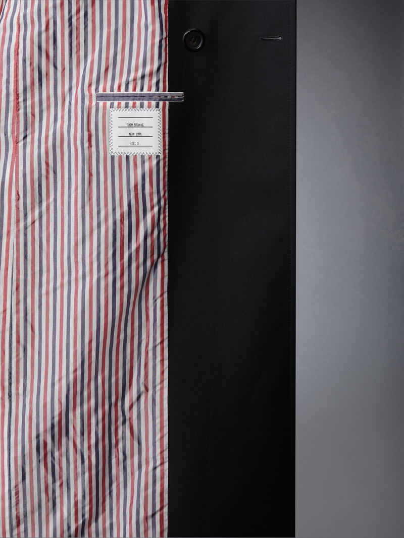 Waterproof Cotton Twill Elongated Trench Coat 6