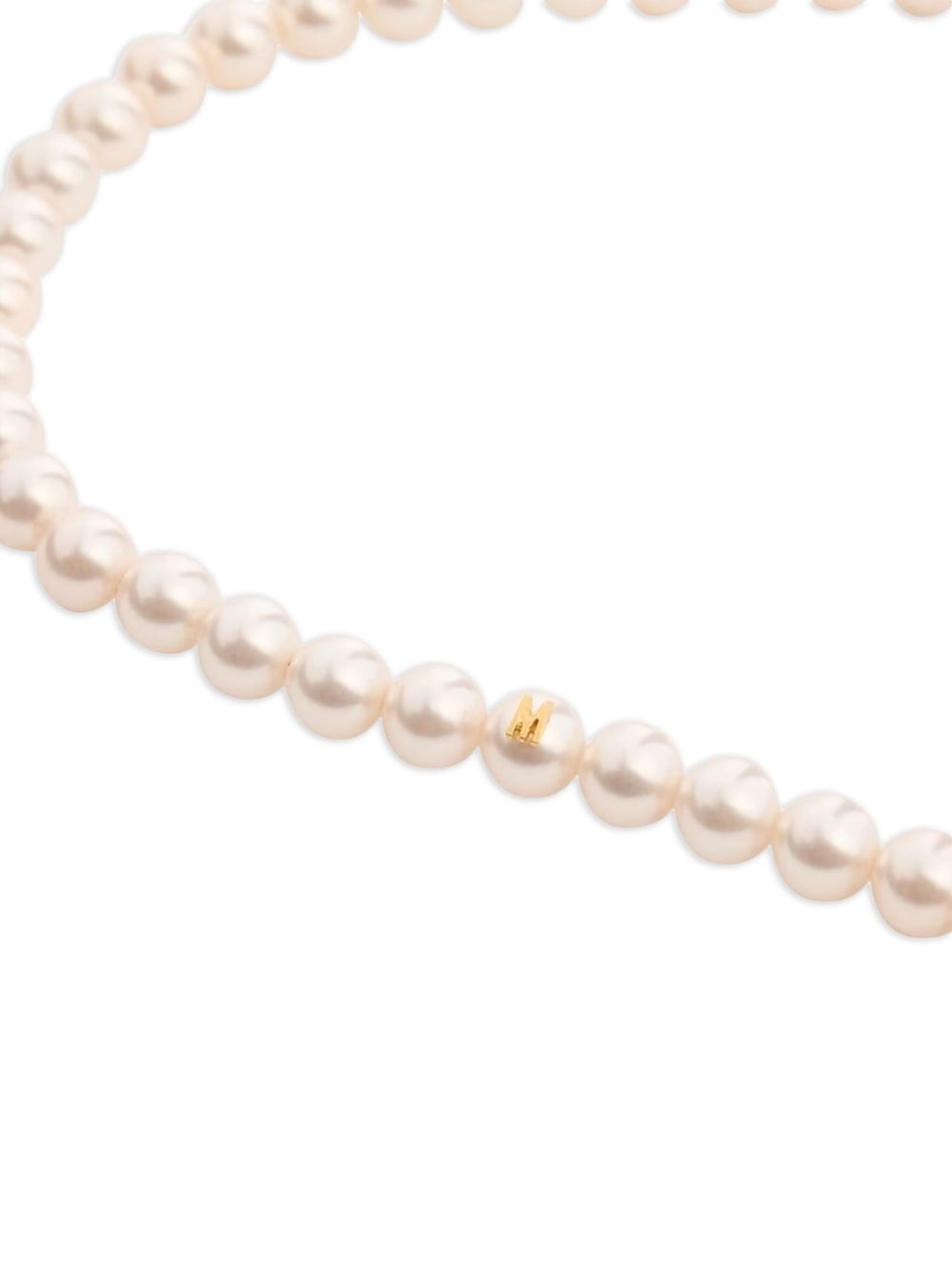 double-strand pearl necklace - 2