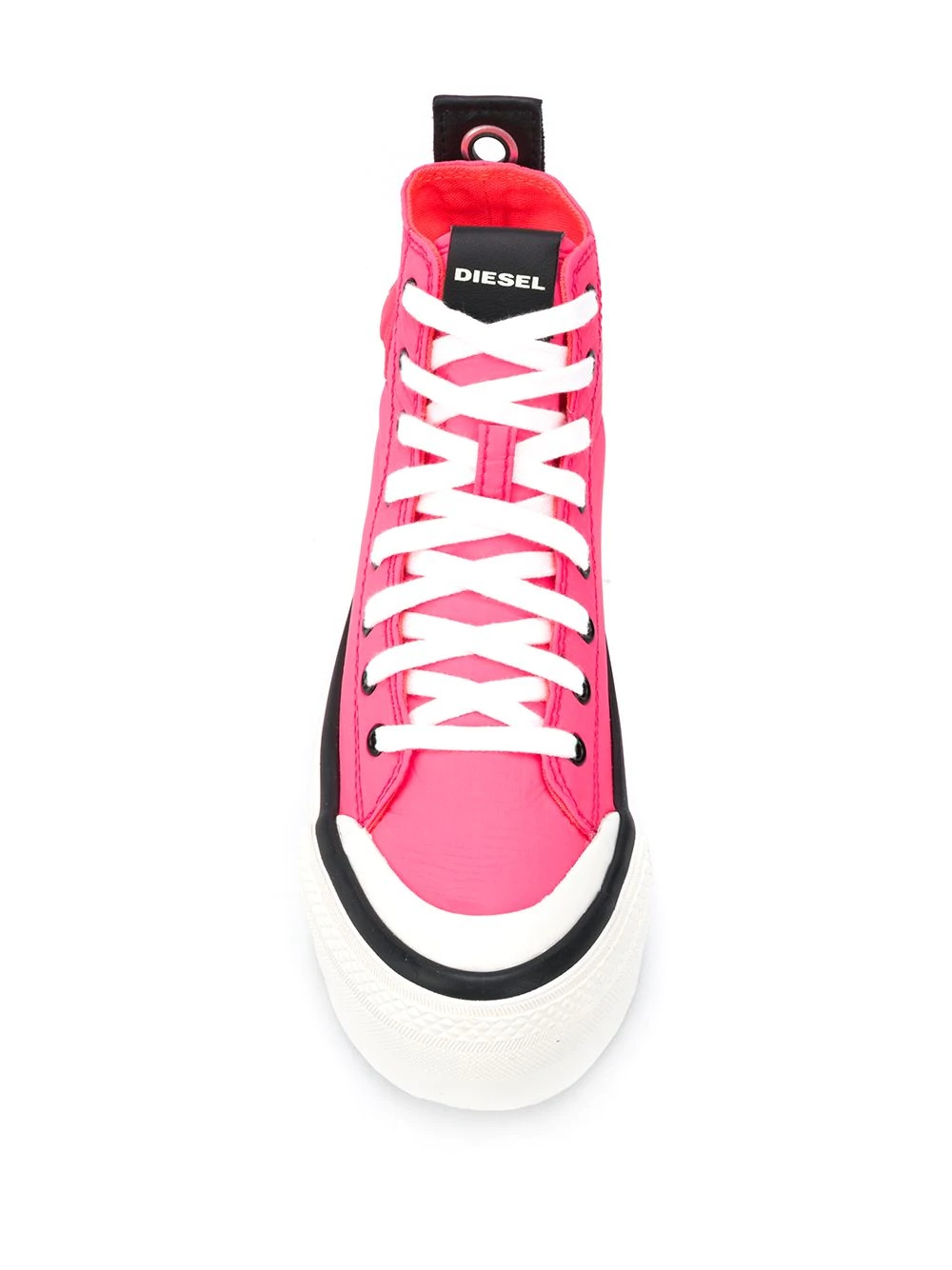 colour-block sneakers - 4