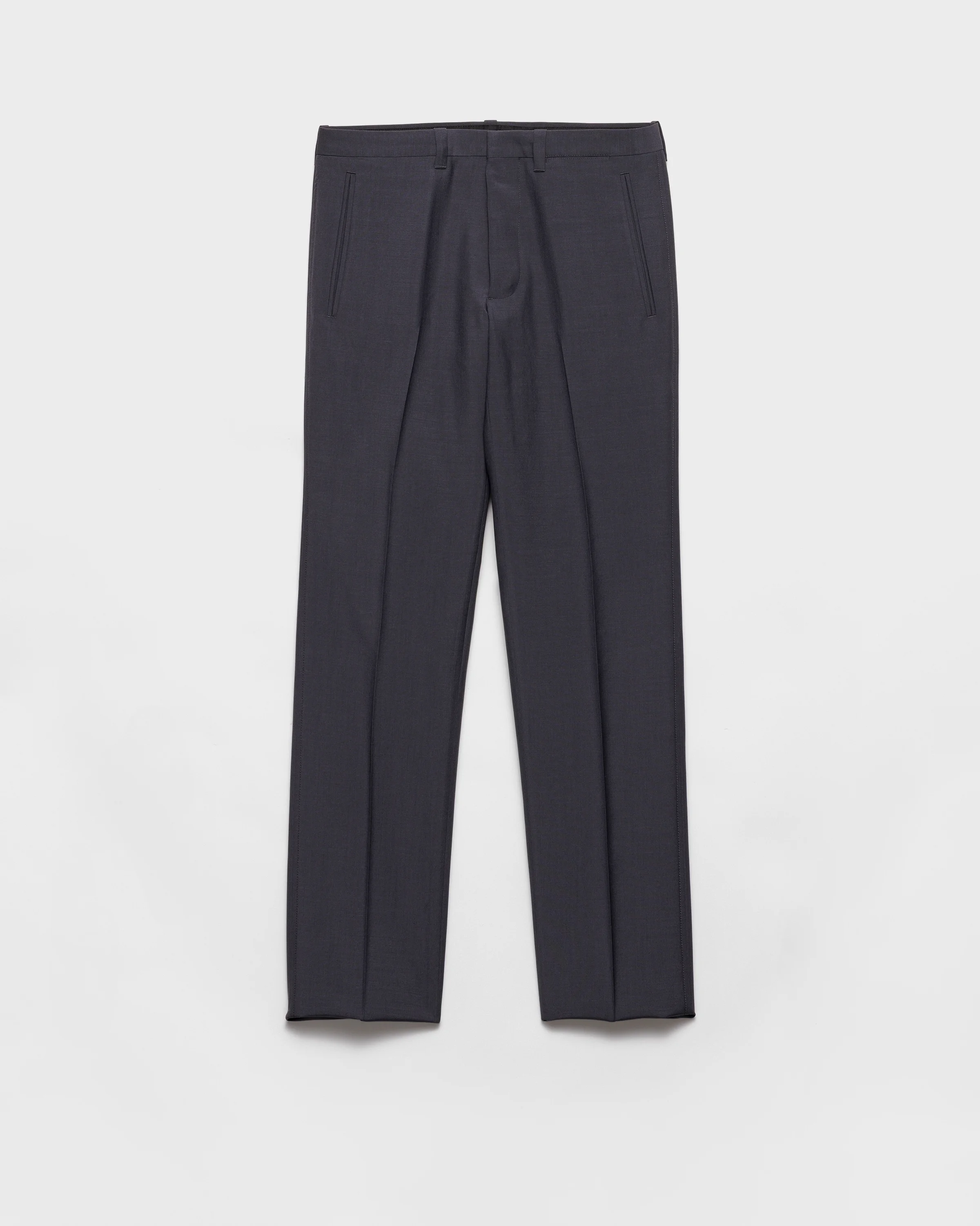 Wool and mohair pants - 1