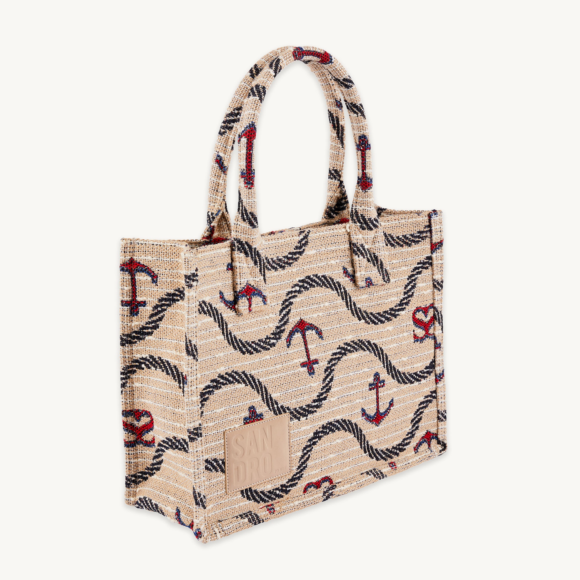 Jacquard tote bag - 3