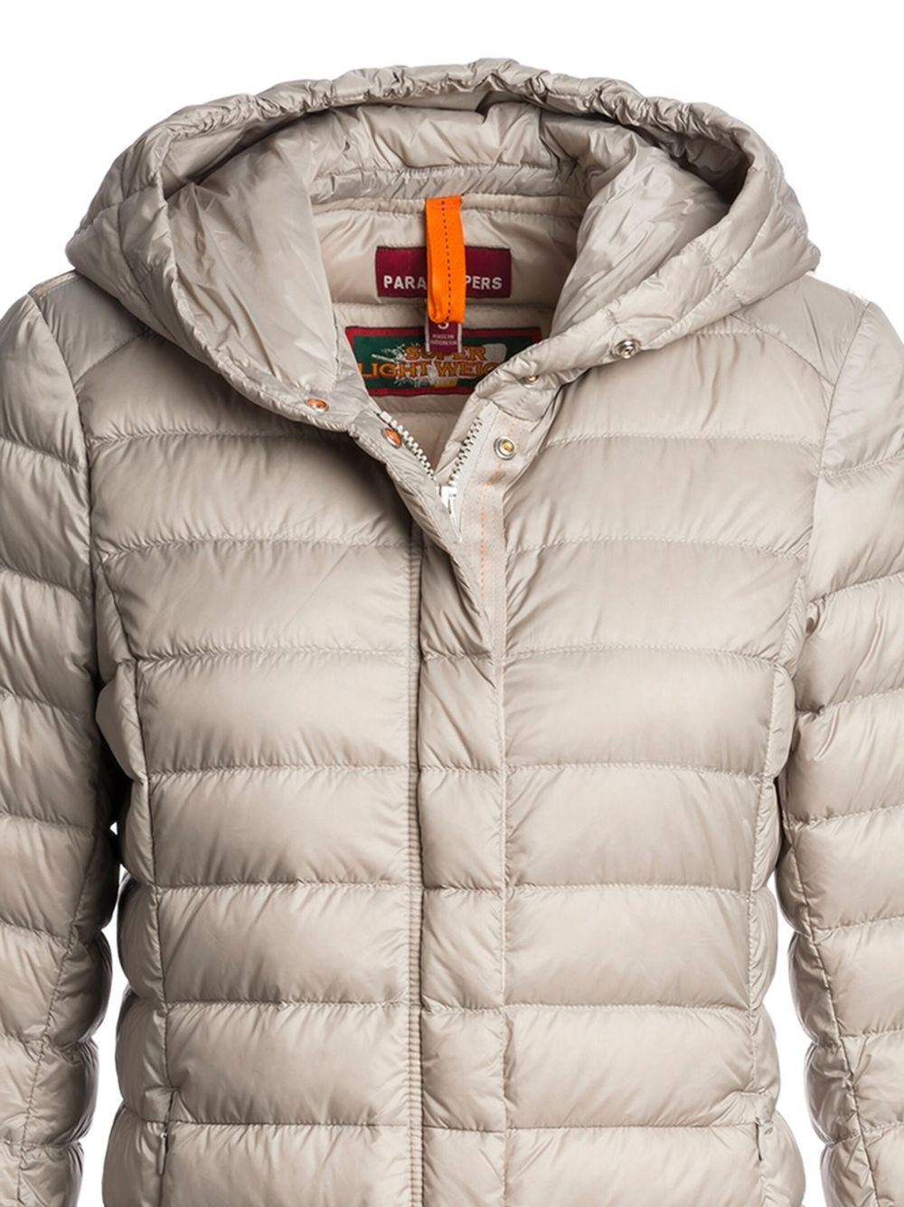 hooded quilted coat - 3