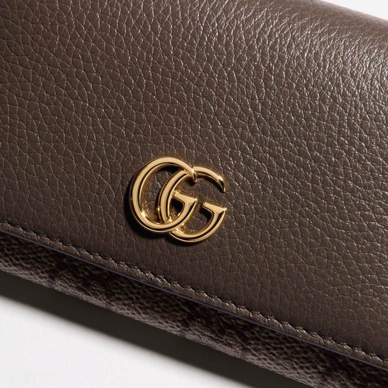 Bi-color GG Marmont card case 4