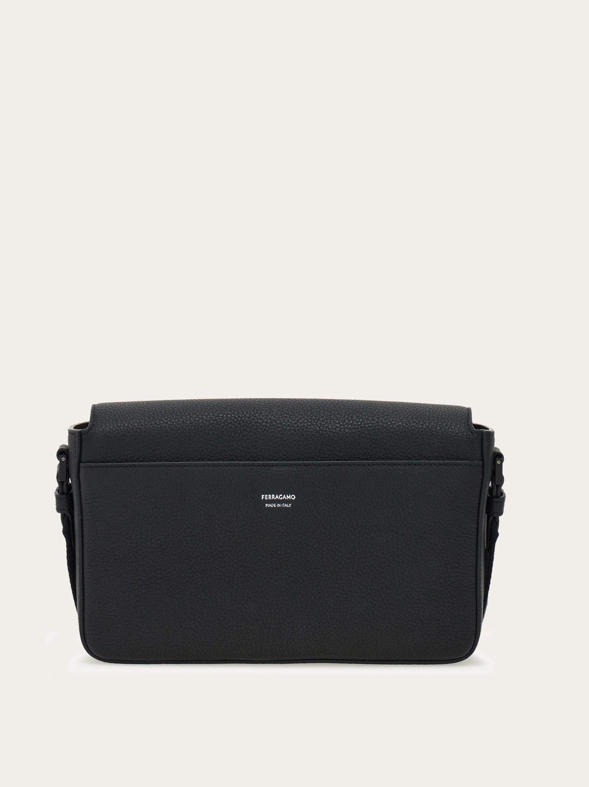 Double Gancini messenger bag - 4