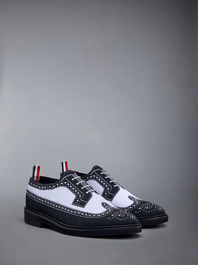 Thom Browne Trompe L'oeil Knit Micro Sole Longwing Brogue outlook