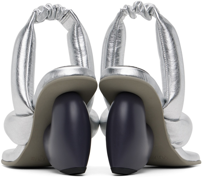 YUME YUME Silver Love Heeled Sandals outlook
