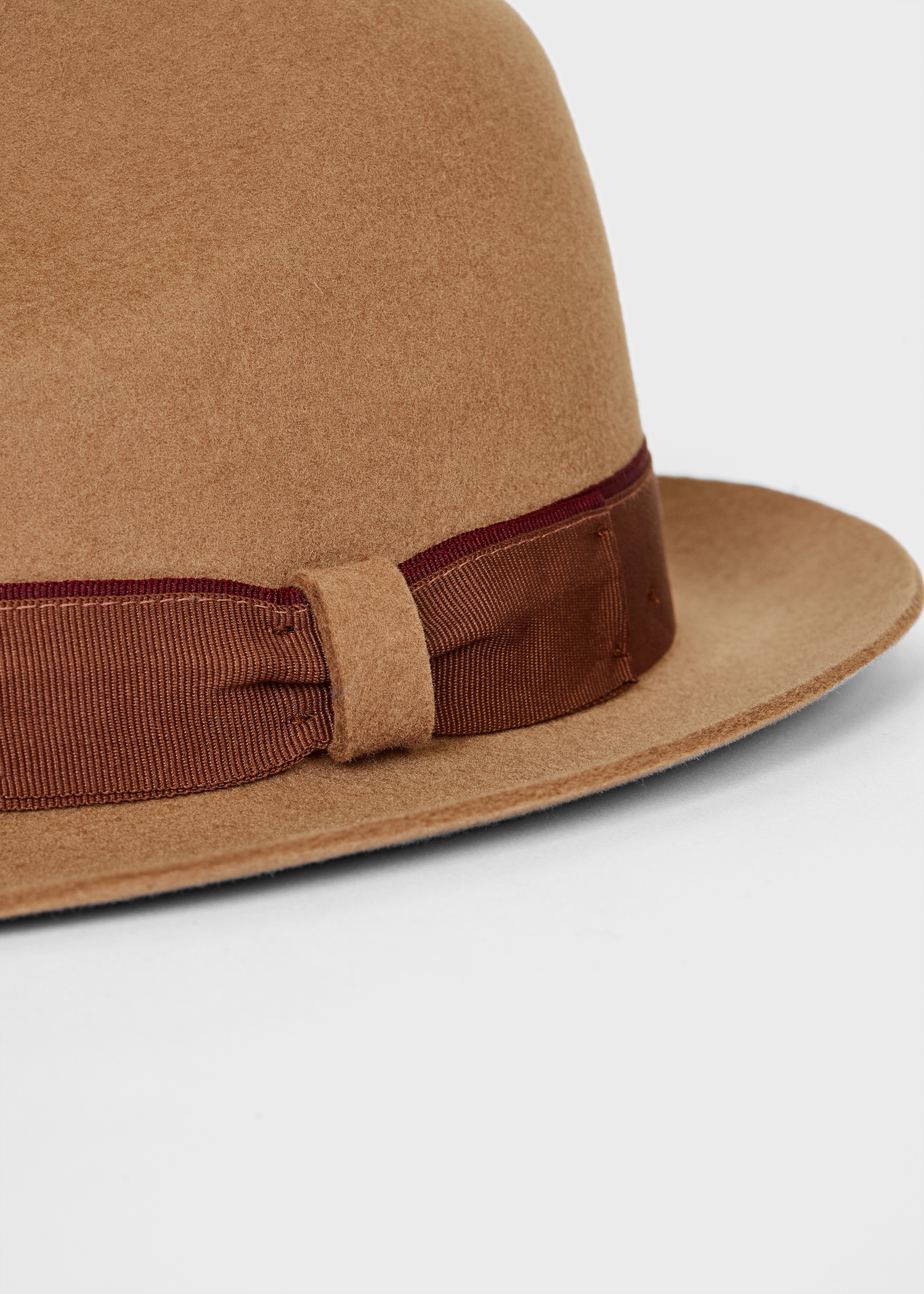 Beige 'Edmund' Trilby Hat - 3