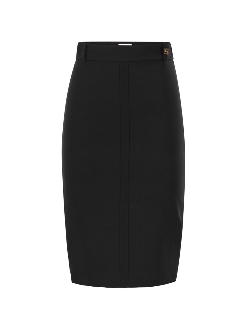 logo-detail midi skirt 1