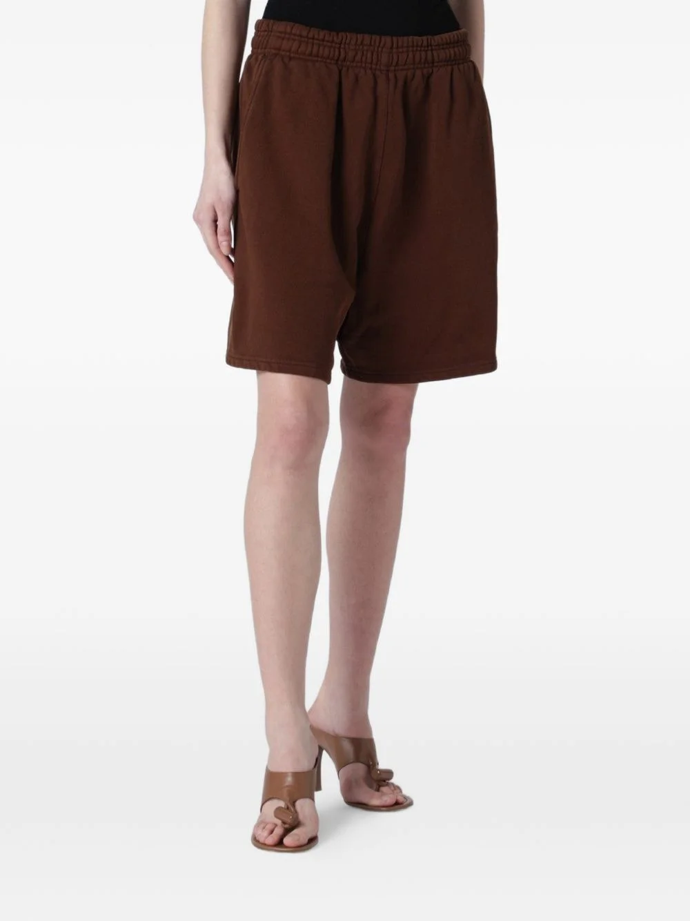 elasticated-waistband shorts - 1