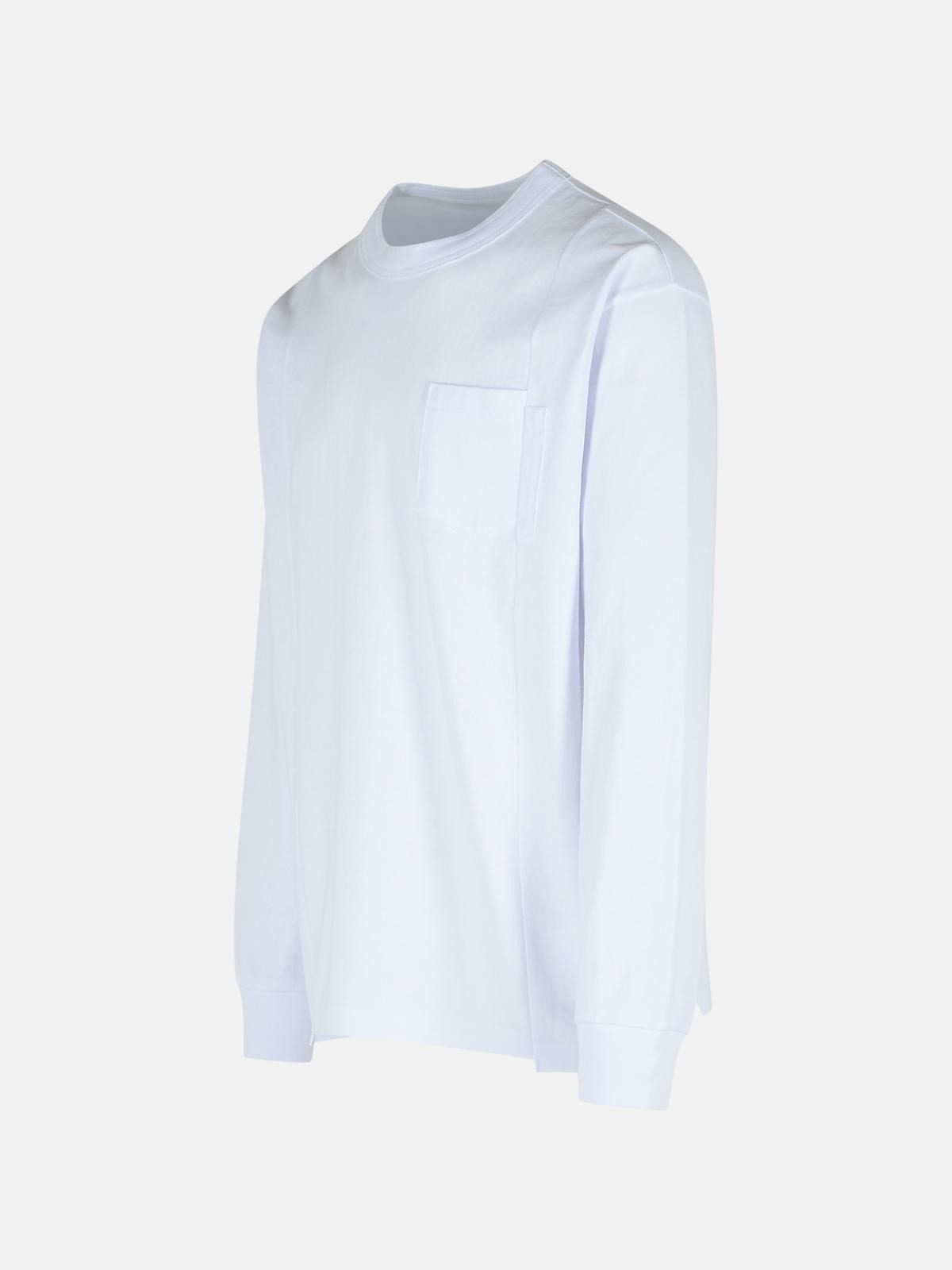 WHITE COTTON T-SHIRT - 2